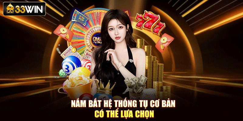 Nắm bắt hệ thống tụ cơ bản có thể lựa chọn